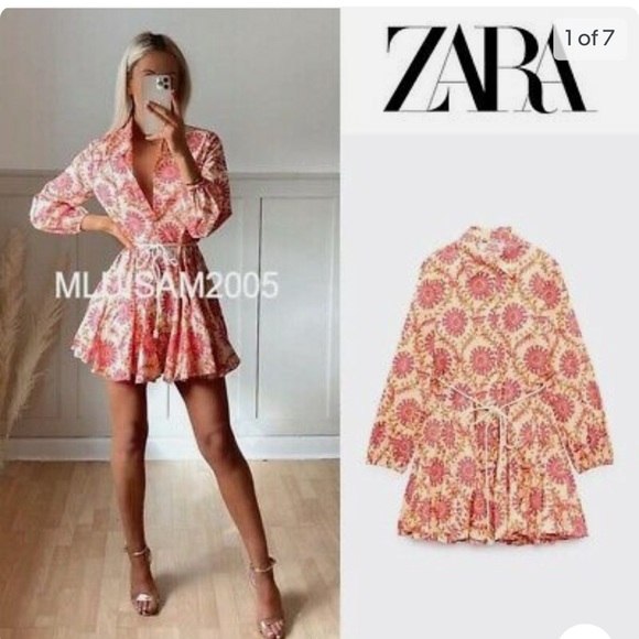 ZARA MINI DRESS - Picture 3 of 6